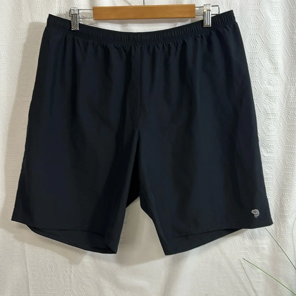Mountain Hardwear Black Athletic Shorts